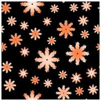 orange shades flower petal seamless pattern perfect for background or wallpaper vector