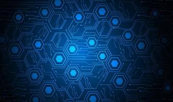 cyber circuit future technology concept background vector