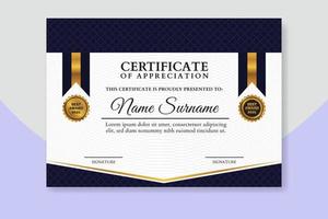 Certificate of appreciation template