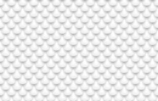 3D white sphere seamless pattern clean background and texture vector
