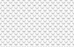 3D white sphere seamless pattern clean background and texture vector