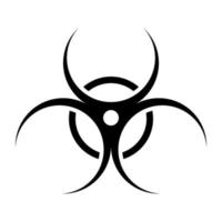 Vector design of dangerous virus symbol icon