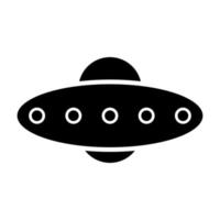 Vector design of ufo symbol icon