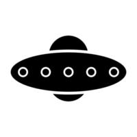 Vector design of ufo symbol icon