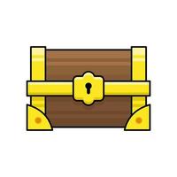 Treasure chest vector illustration