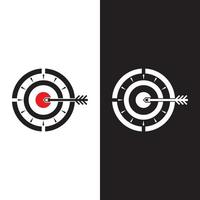 Target icon vector ilustration template