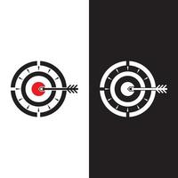 Target icon vector ilustration template