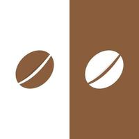 coffee bean icon vector