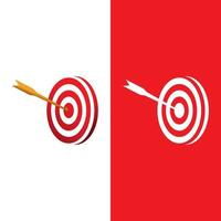 Target icon vector ilustration template