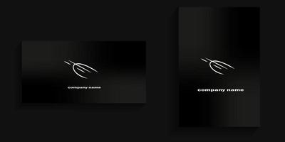 A slanted C-shaped logo with a white line can also be used for card backgrounds, covers, banners vector