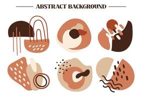 Abstract shape vector illustration for banner