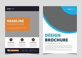 Headline Flyer Design,Vector Brochure Flyer design Layout template, size A4, infographics. Easy to use and edit,Trend Business Headline Flyer Design, Creative Vector Headline Flyer Design.EPS