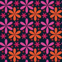 flower Seamless pattern design vector