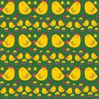 bird Seamless pattern design vector