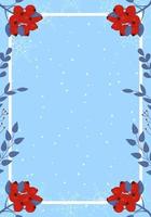 New Year 2022 card. Winter card design illustration for greetings, invitation vector