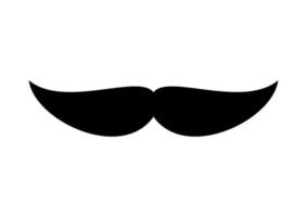 Moustache icon. Moustache vector or clipart.