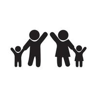 People Icon in trendy family vector