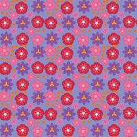 flower Seamless pattern design vector