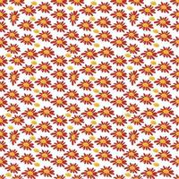 Flower Seamless Pattern Design vector