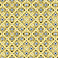 Flower tiles Seamless Pattern Design vector