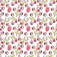 Leaf Seamless Pattern Design vector