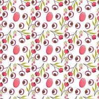 Leaf Seamless Pattern Design vector