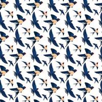 Birds Seamless pattern design vector