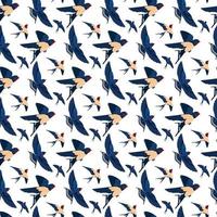 Birds Seamless pattern design vector