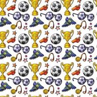 sports Seamless Pattern Design vector