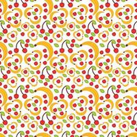 Fruits Seamless Pattern Design vector