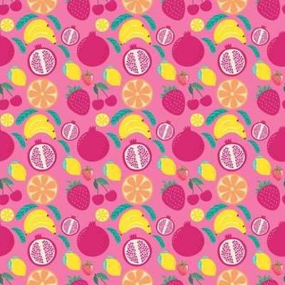 Fruit Pattern Vector Art, Icons, and Graphics for Free Download