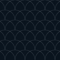Thin Line Seamless Pattern Design vector