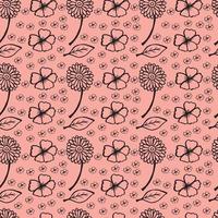 Flower Seamless Pattern Design vector