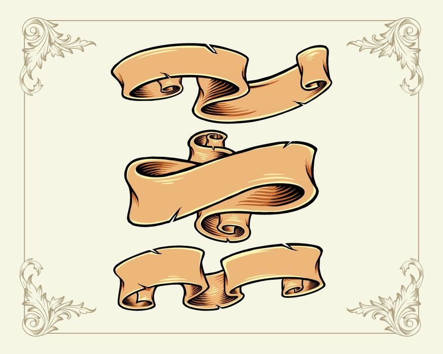 Scroll Banner Vector Art, Icons, and Graphics for Free Download