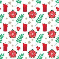 Christmas Seamless Pattern Design vector