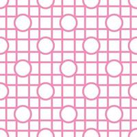 diseño de patrones sin fisuras de azulejos rosas vector