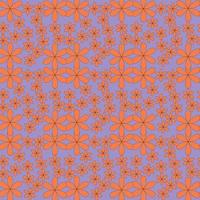 Flower Seamless Pattern Design vector