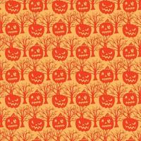 Halloween Seamless Pattern Design vector