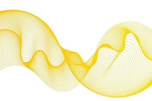 Abstract wave element for design. Digital frequency track equalizer vector