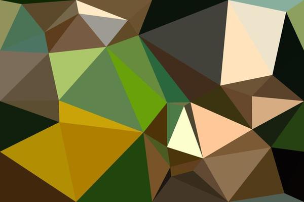 Abstract polygonal geometric background made of triangles.