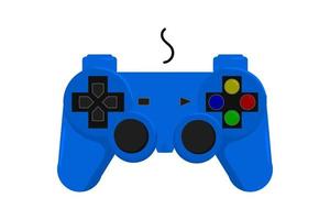 Vector Joystick game controller. Gamepad Vector Illustration. Video Game Stick Illustration