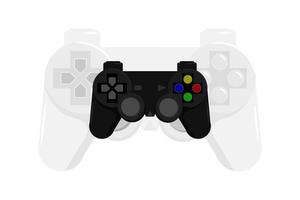 Vector Joystick game controller. Gamepad Vector Illustration. Video Game Stick Illustration