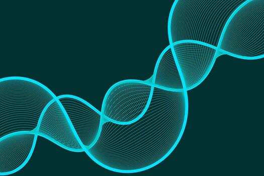 Abstract wave element for design. Digital frequency track equalizer vector