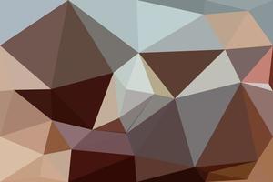 Abstract polygonal geometric background made of triangles. vector