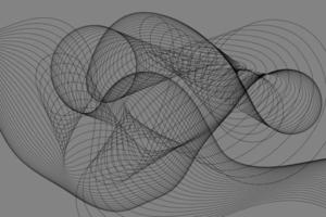 Abstract wave element for design. Digital frequency track equalizer vector