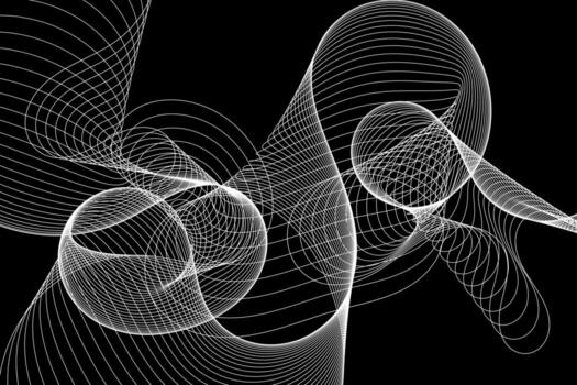 elemento de onda abstracta para el diseño. ecualizador de pista de frecuencia digital vector