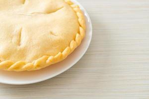 Toddy palm pies on plate photo