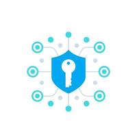 security, secure communication and encryption vector