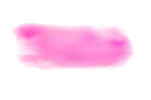 Pink watercolor brush strokes on transparent isolated background. Watercolor background. Vector illustration created by Mesh tool for background, wallpaper, print design. EPS10