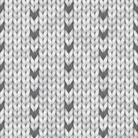 suéter blanco y negro noruega diseño fairisle. patrón de tejido sin costuras. paño de lana. ilustración vectorial para fondos y fondos de pantalla. vector